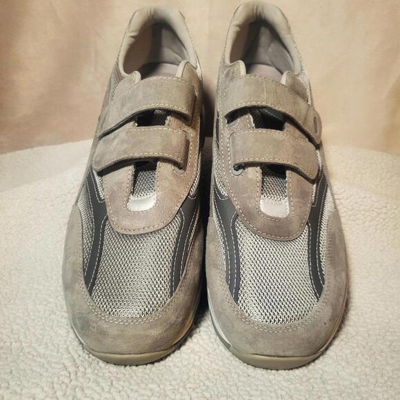SAS Men's JV Mesh EZ Strap Sneaker Orthopedic Gray Adj Straps NWOB - Size 15 - Picture 2 of 9